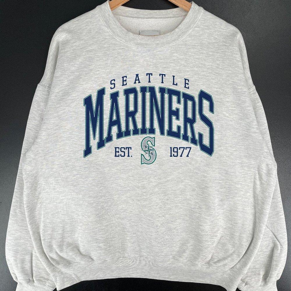 Seattle Mariners Seattle Baseball 1977 Retro Vintage Sweatshirt